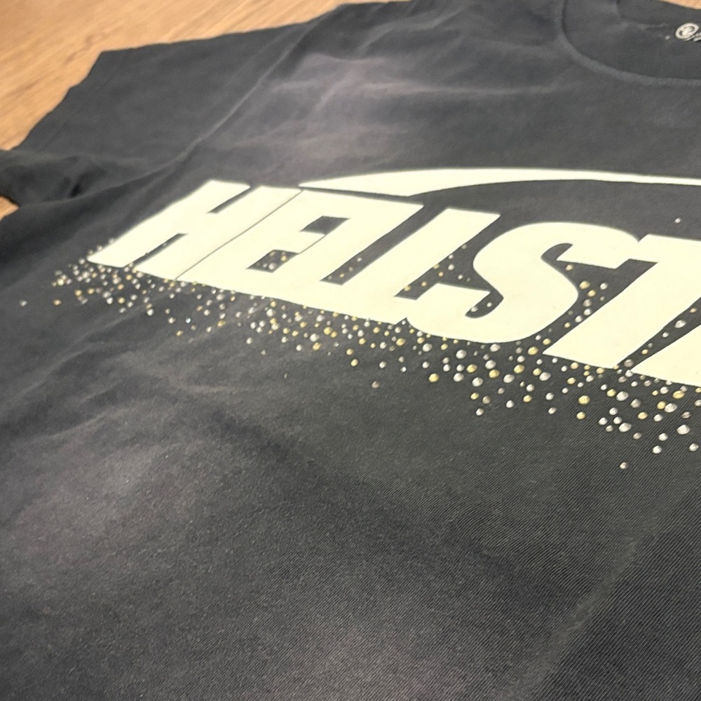 Hellstar Black Rhinestone Tee - Picture 4 of 6